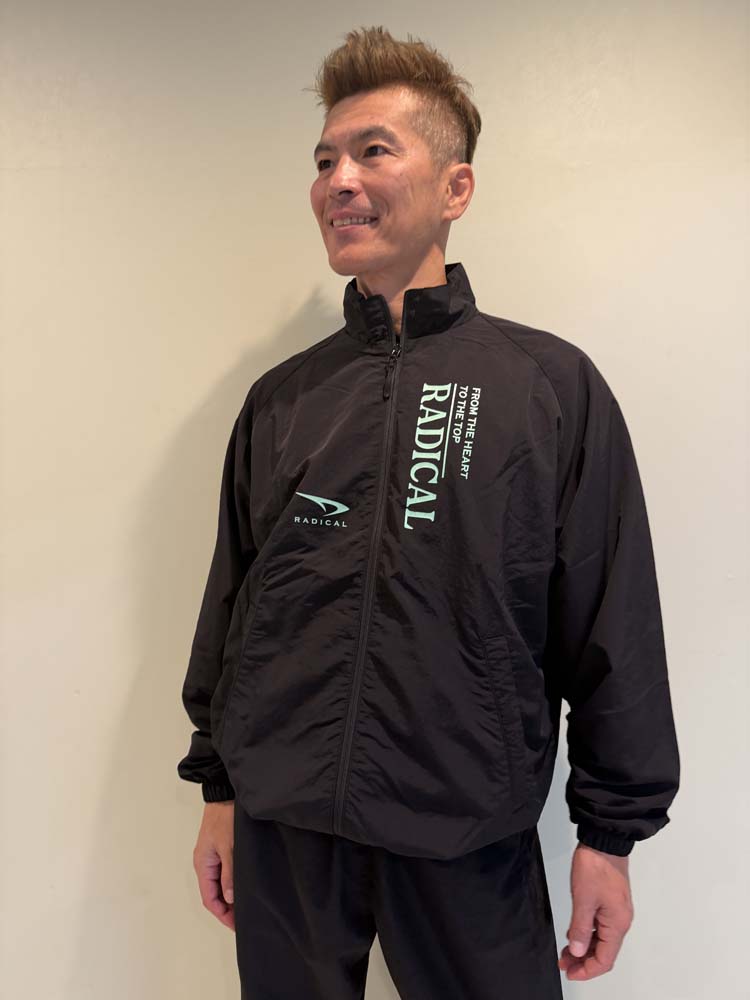 予約商品】ナイロントレーニングジャケット＜ブラック＞ | 新着商品