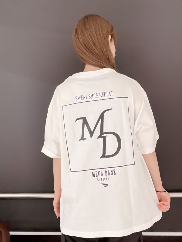 MDスタイルロゴBIGTシャツ＜ホワイト＞