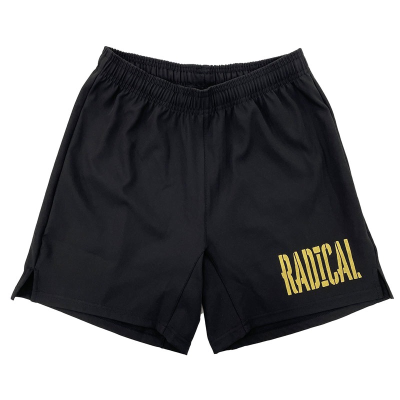 RADICALショートパンツ＜ブラック×ゴールド＞
