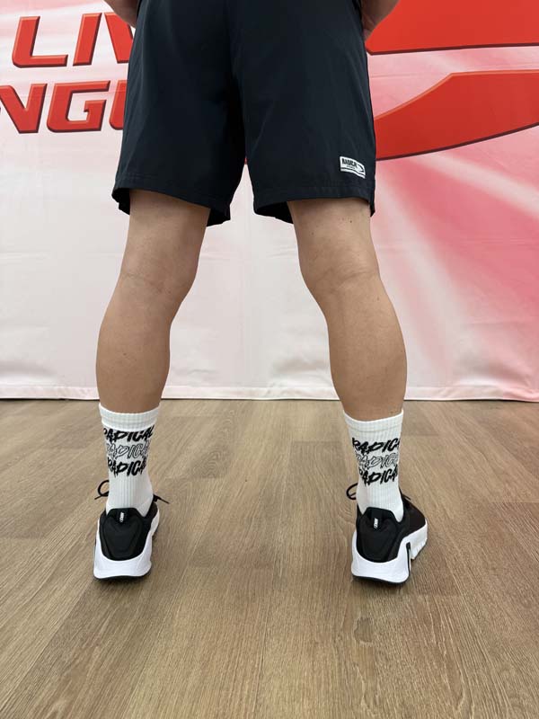 RADICALリブソックス ホワイト＜メンズ＞