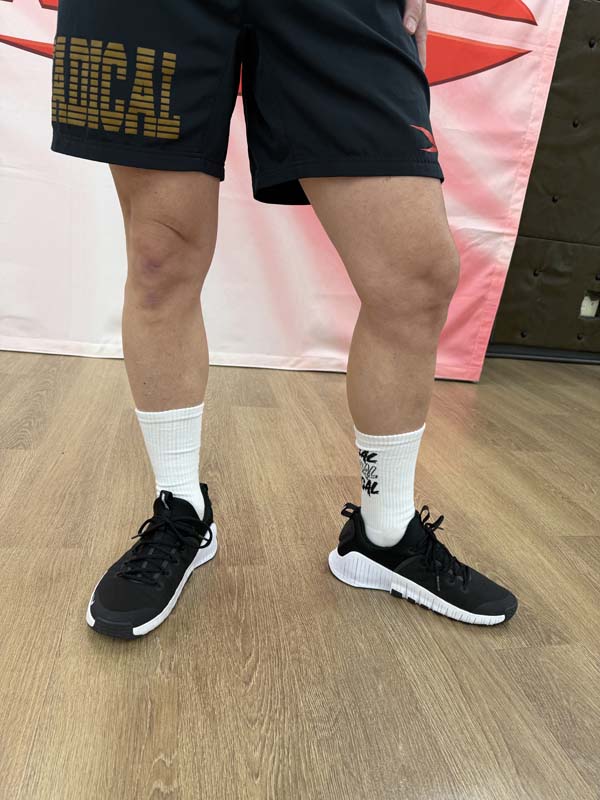 RADICALリブソックス ホワイト＜メンズ＞