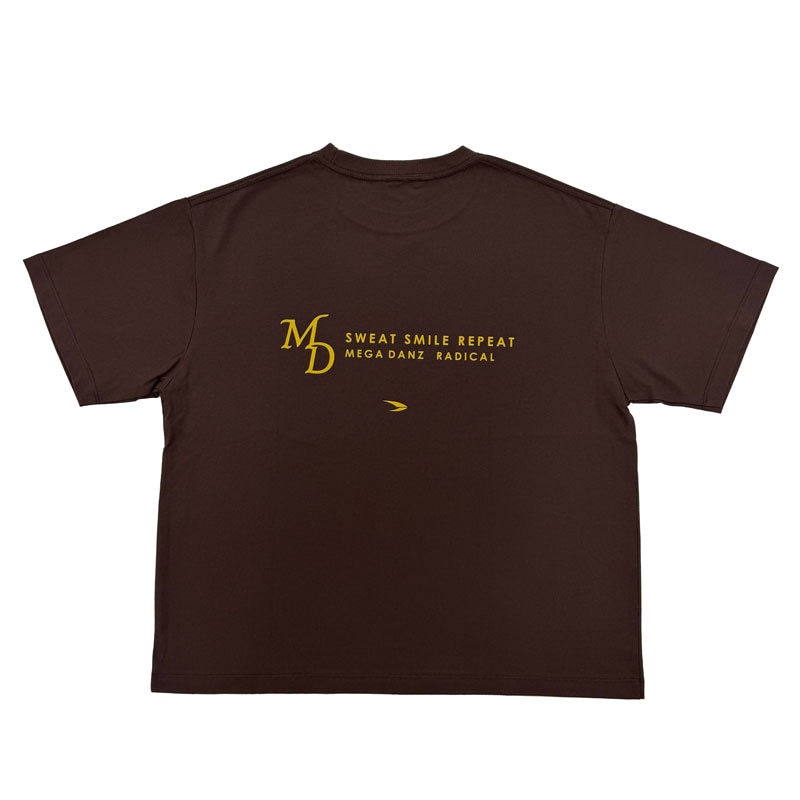 MEGADANZビッグTシャツ＜ブラウン＞