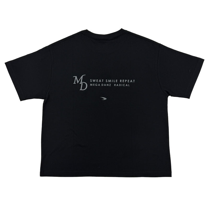 MEGADANZビッグTシャツ<ブラック>