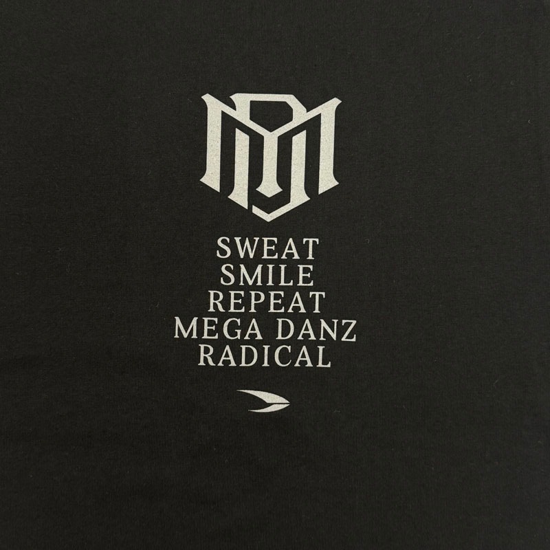 MEGADANZビッグTシャツ<ブラック>