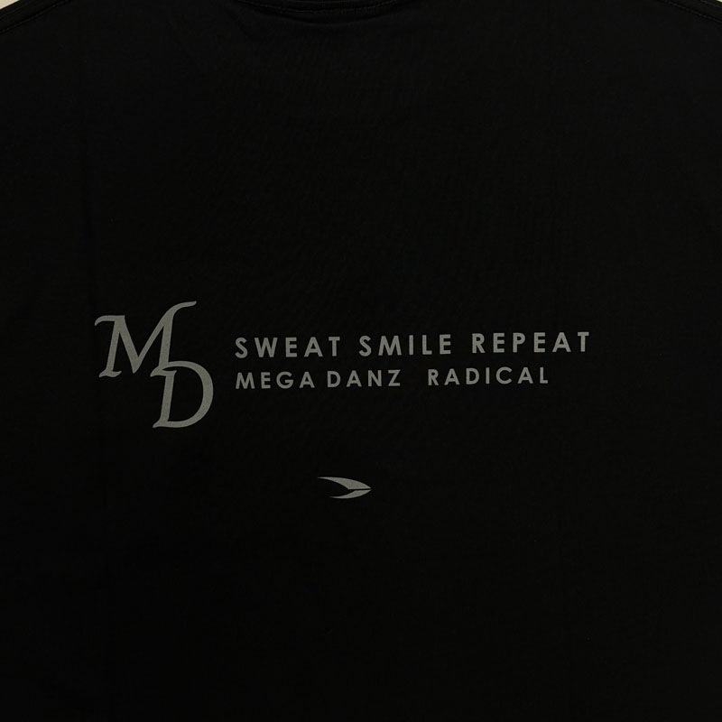 MEGADANZビッグTシャツ<ブラック>