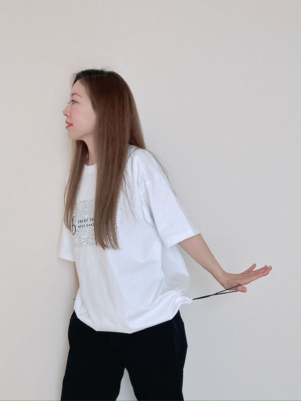 MDリラックスフィットTシャツ＜ホワイト＞