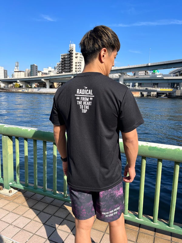 RFドットロゴDRYTシャツ＜ブラック×ピンク＞ | すべての商品