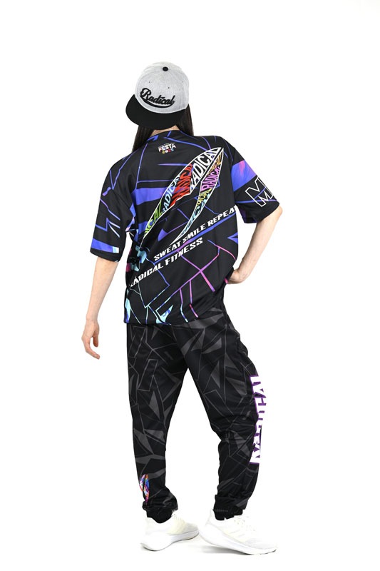 MEGA DANCE RADICAL FITNESS Tシャツ MEGA DANCE RADICAL FITNESS Tシャツ
