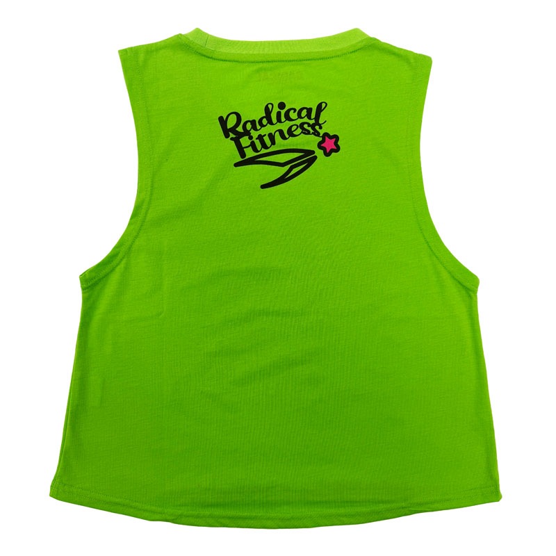 クロップドタンク＜グリーン＞