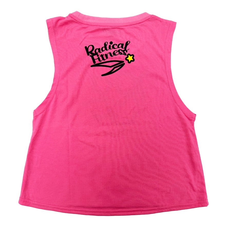 クロップドタンク＜ピンク＞