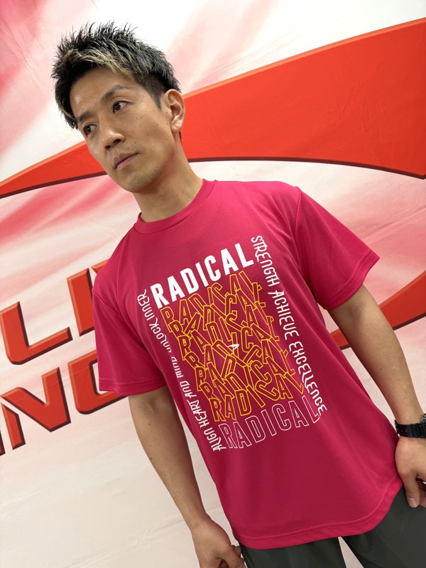 RFブロックドライTシャツ＜ピンク＞