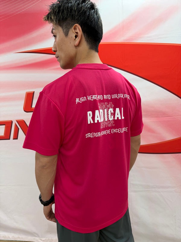 RFブロックドライTシャツ＜ピンク＞