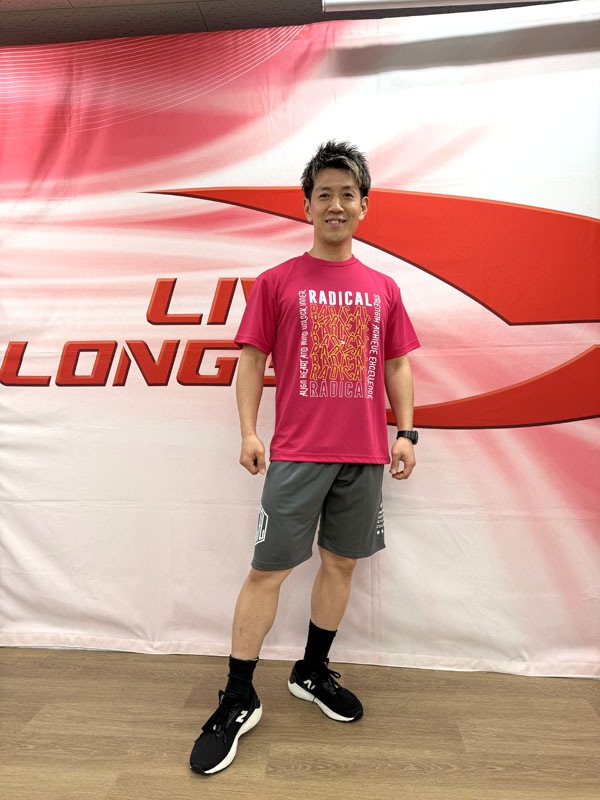 RFブロックドライTシャツ＜ピンク＞