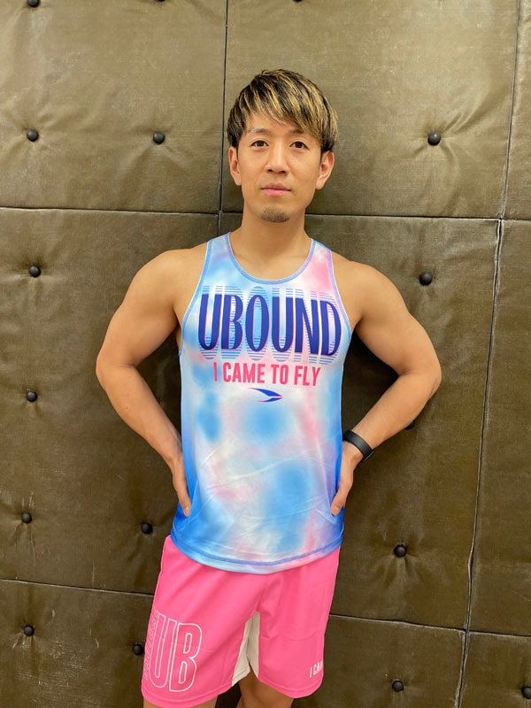 UBOUNDタンクトップ＜ブルー×ピンク＞ | すべての商品