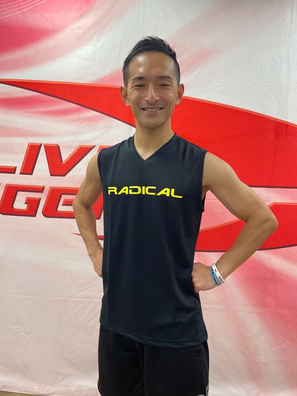 RFVネックノースリーブ＜ブラック×イエロー＞