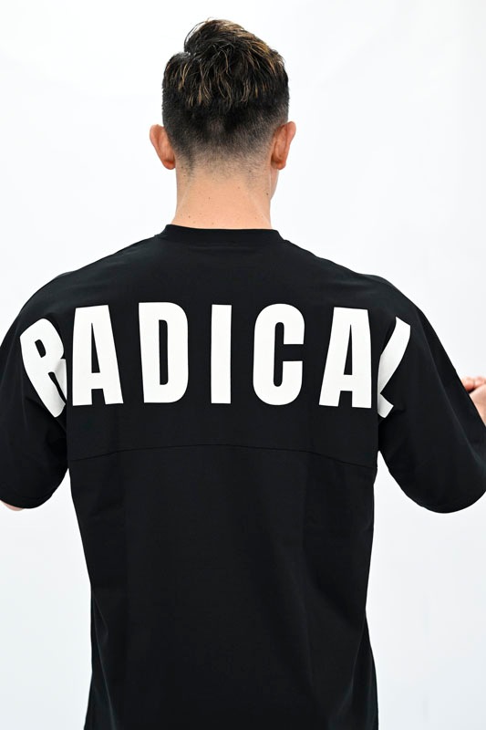 SUPERR RADICAL スーパーラディカル Tシャツ L ブラック