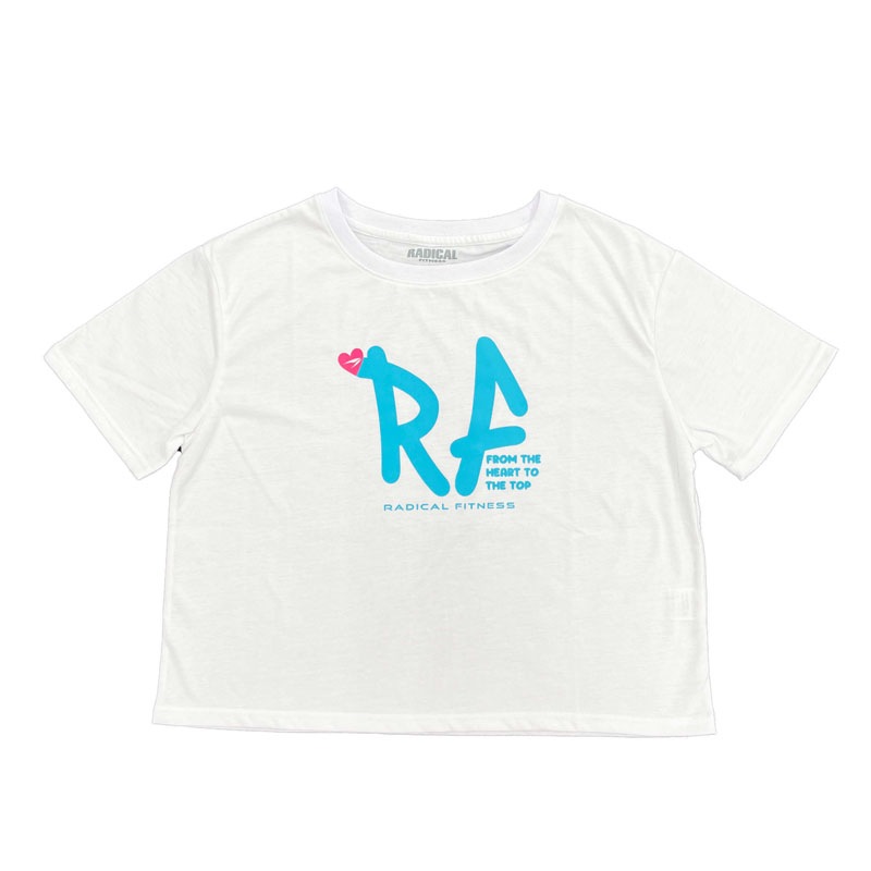 RFクロップドTシャツ＜ホワイト＞