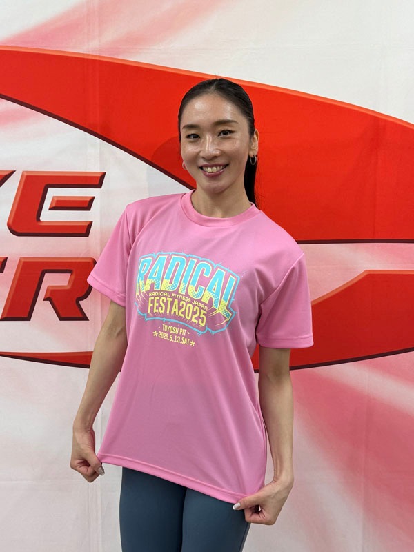 FESTA2025ドライTシャツ<ピンク>