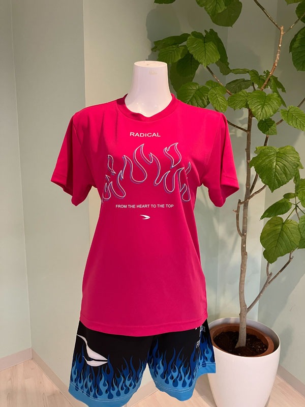 FIREドライTシャツ＜ピンク＞