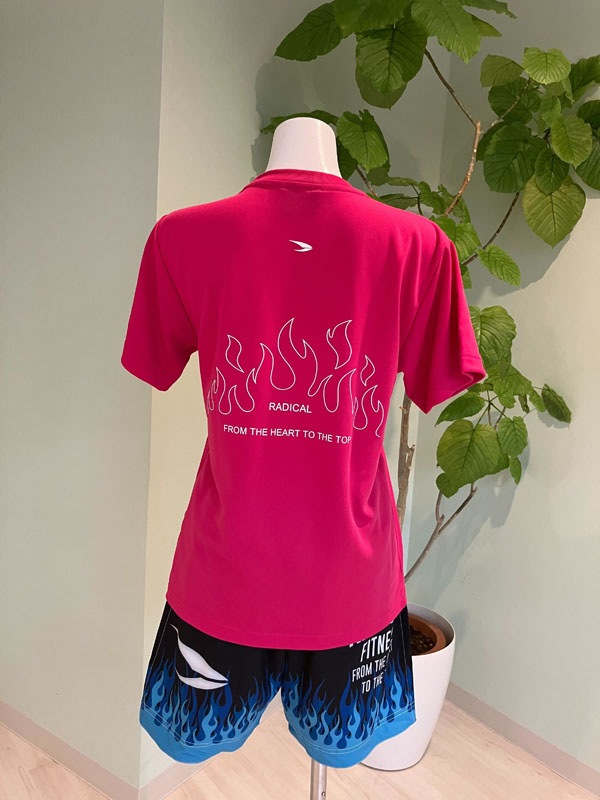 FIREドライTシャツ＜ピンク＞