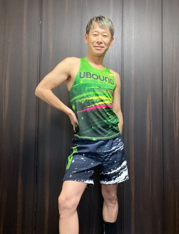 UBOUNDショートパンツ＜ブラック×グリーン＞