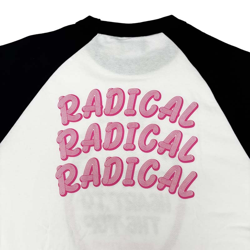 RADICALラグランTシャツ<ブラック>