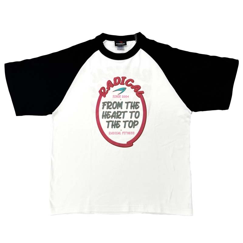 RADICALラグランTシャツ<ブラック>