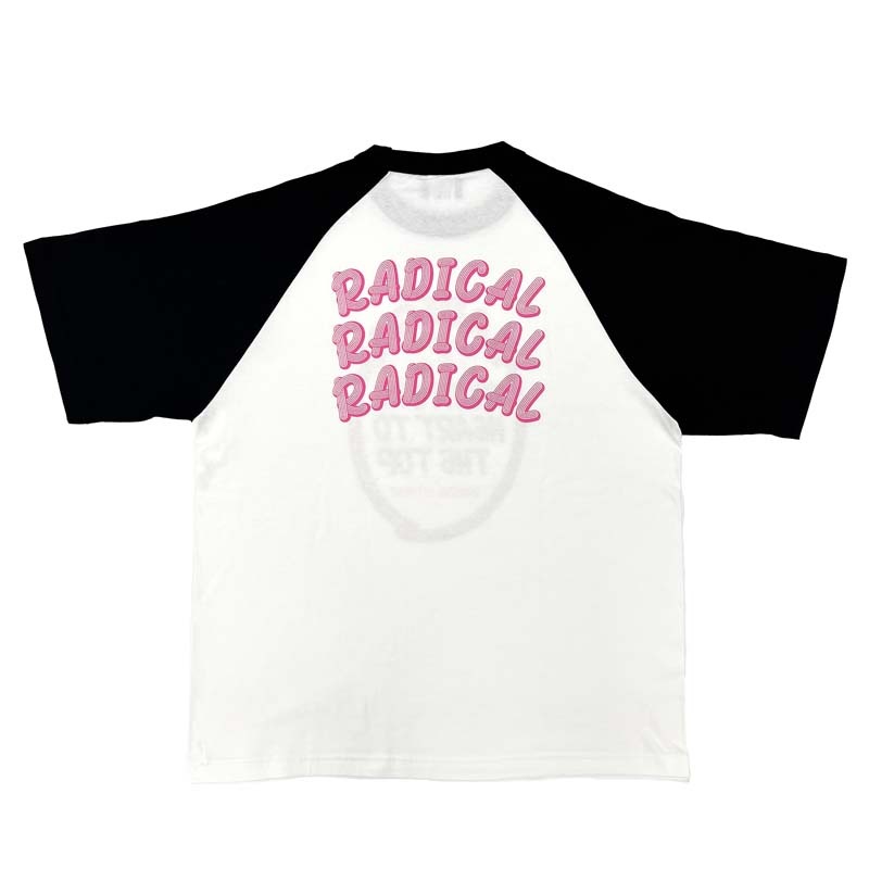 RADICALラグランTシャツ<ブラック>