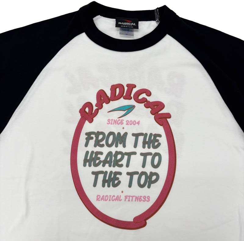 RADICALラグランTシャツ<ブラック>