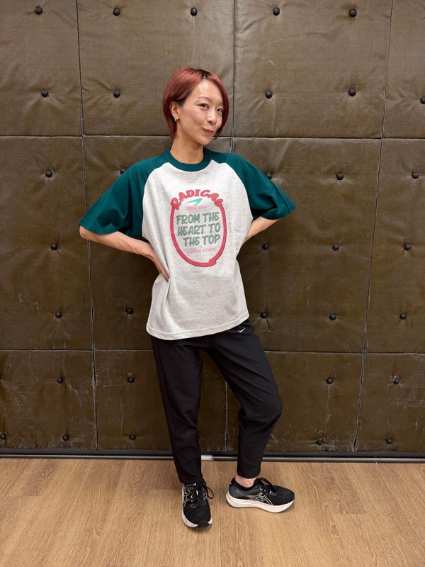 RADICALラグランＴシャツ＜グリーン＞