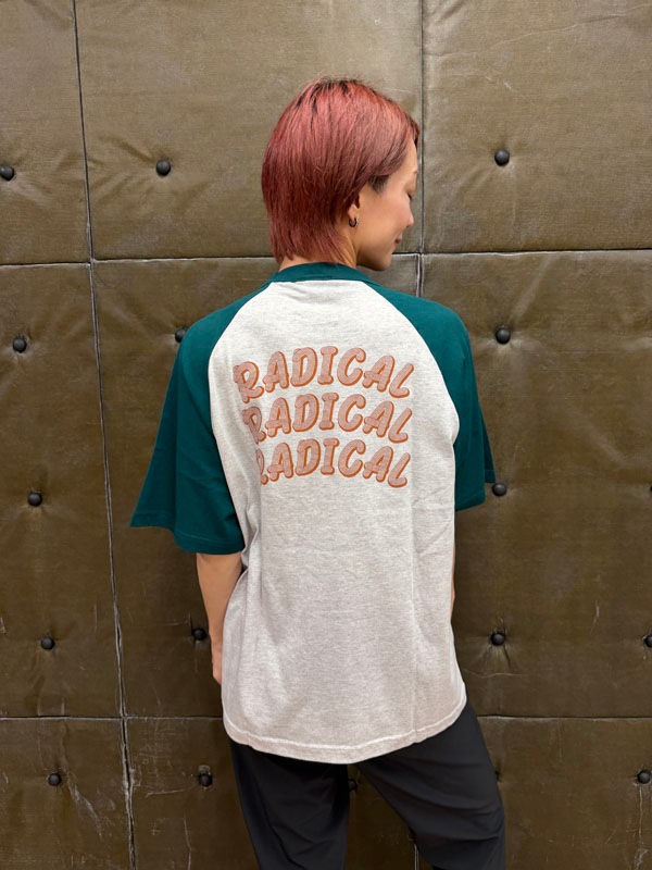RADICALラグランＴシャツ＜グリーン＞