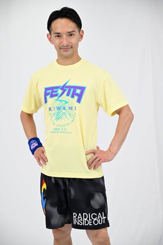 FESTA2026限定DRYTシャツ＜バターイエロー＞