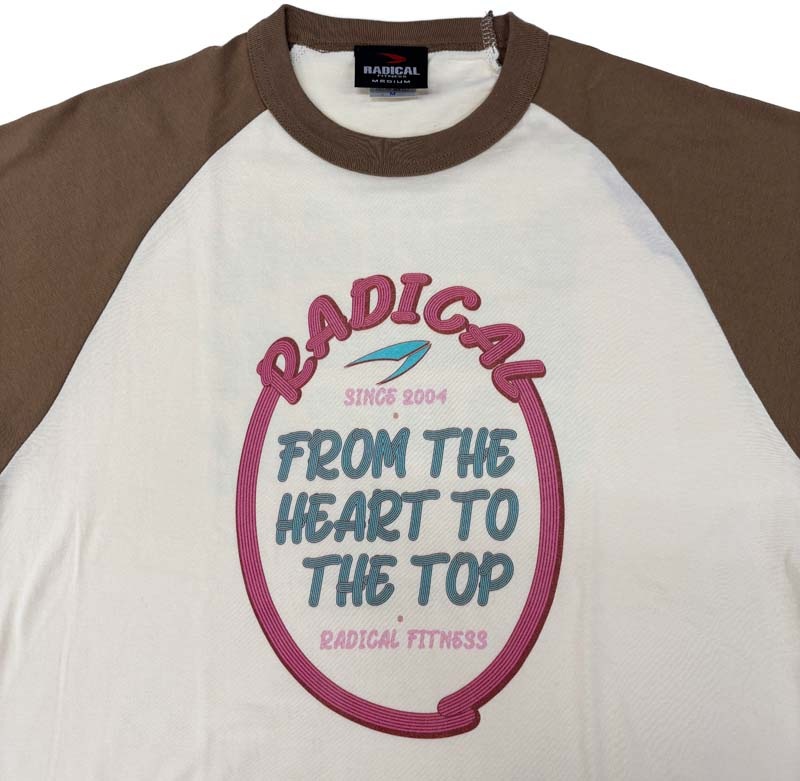 RADICALラグランTシャツ<キャメル>