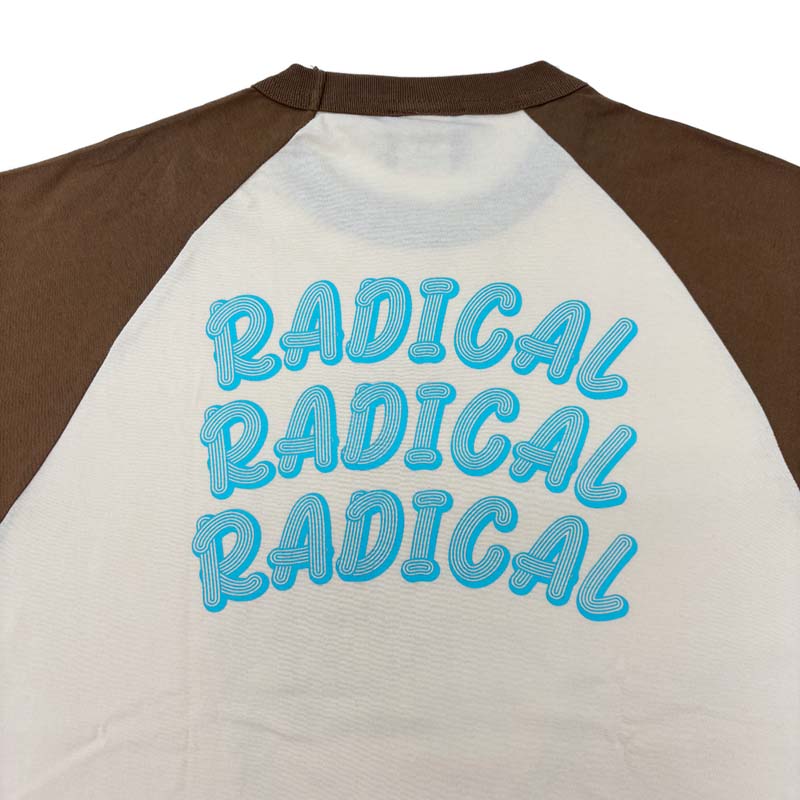 RADICALラグランTシャツ<キャメル>