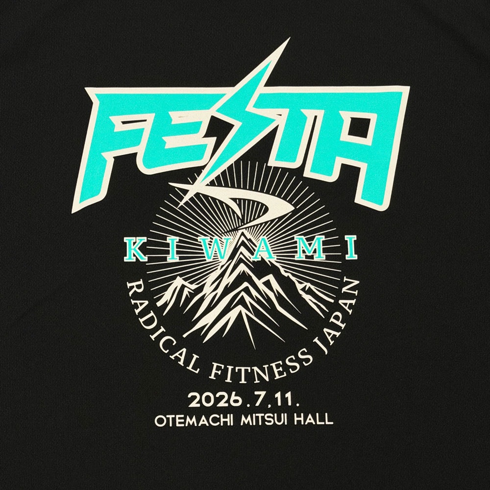 FESTA2026限定DRYTシャツ＜ブラック＞