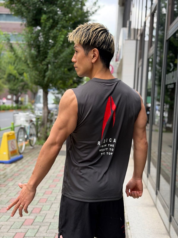 3RADICAL ノースリーブ<グレー>