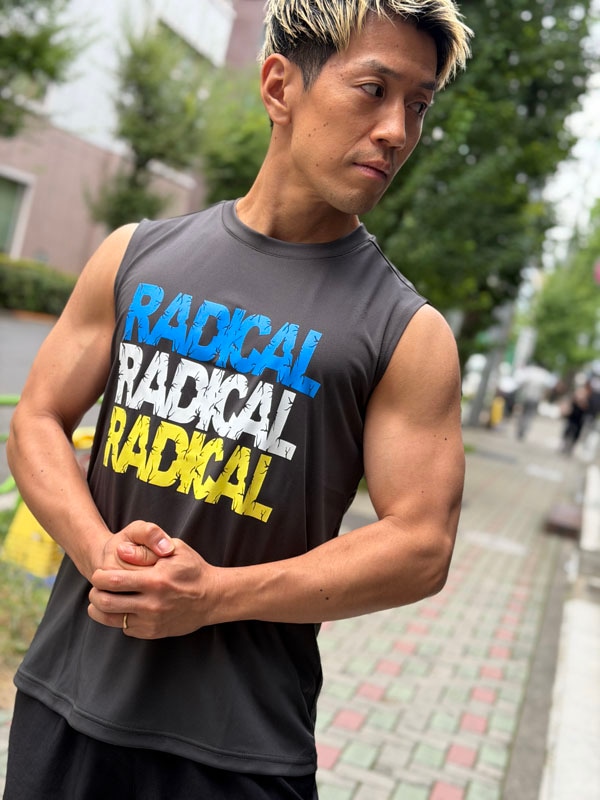 3RADICAL ノースリーブ<グレー>