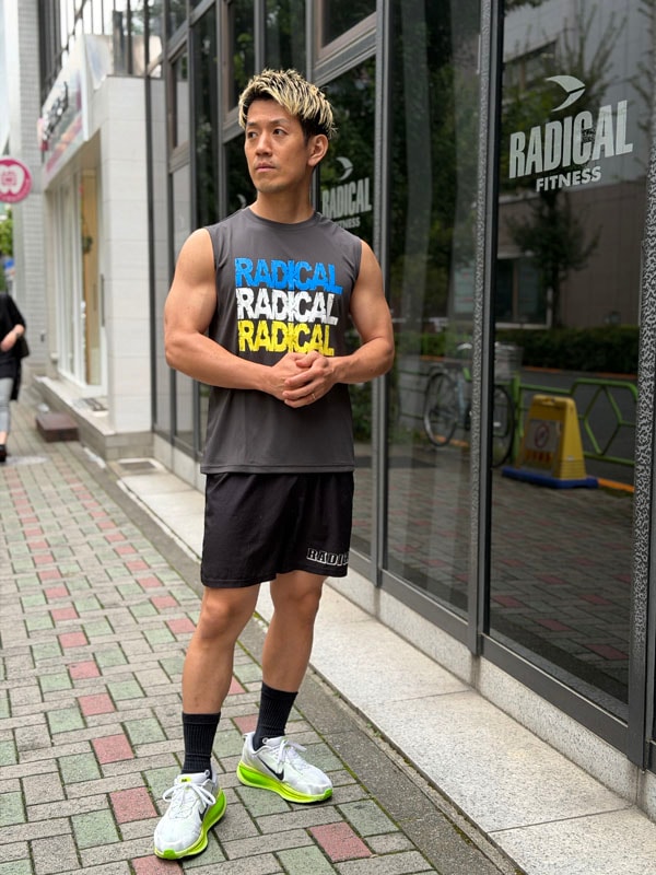 3RADICAL ノースリーブ<グレー>