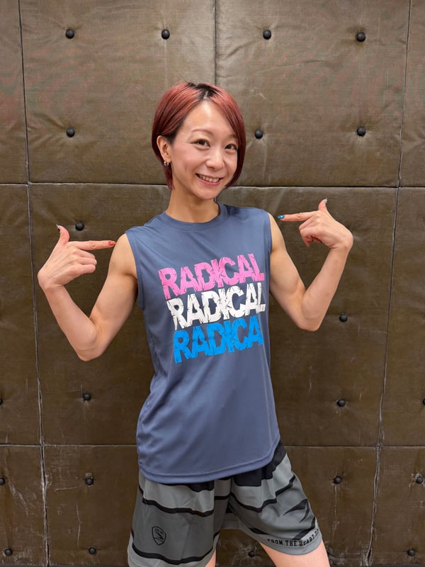 3RADICAL ノースリーブ<ブルー>