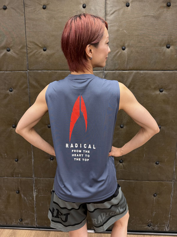 3RADICAL ノースリーブ<ブルー>