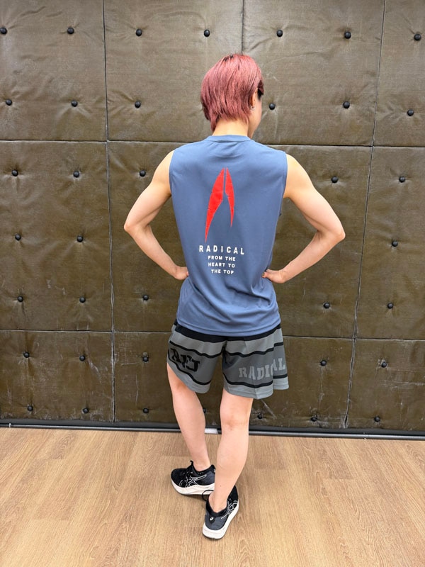 3RADICAL ノースリーブ<ブルー>