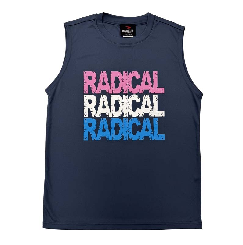 3RADICAL ノースリーブ<ブルー>