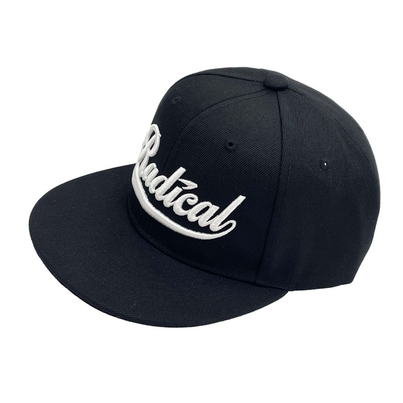 フラットキャップ<ブラック×ブラック>