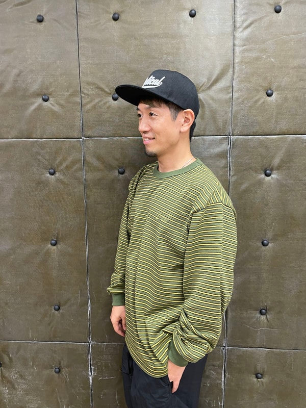 フラットキャップ<ブラック×ブラック>