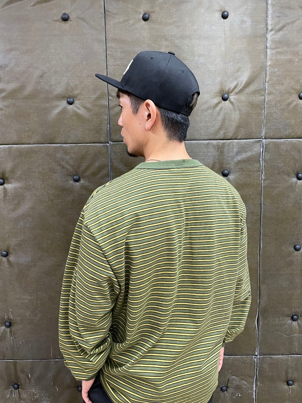 フラットキャップ<ブラック×ブラック>