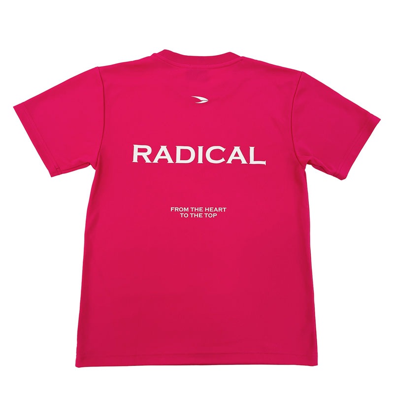 RADICAL SLIDEドライTシャツ＜ピンク＞
