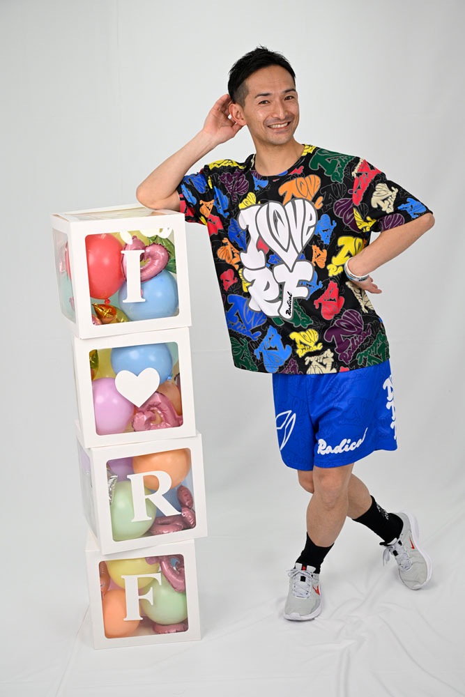 I LOVE RFハーフパンツ＜ブルー＞
