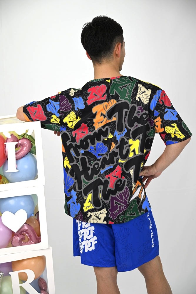 I LOVE RFハーフパンツ＜ブルー＞