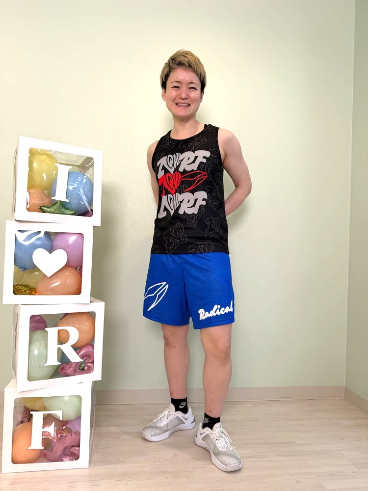 I LOVE RFハーフパンツ＜ブルー＞