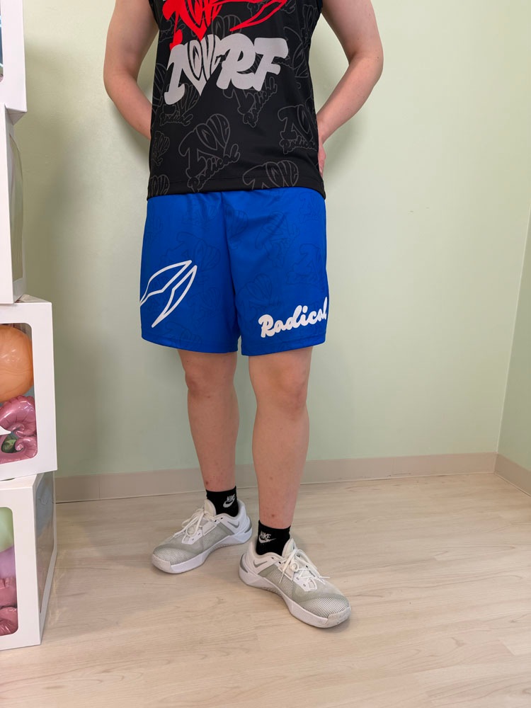 I LOVE RFハーフパンツ＜ブルー＞